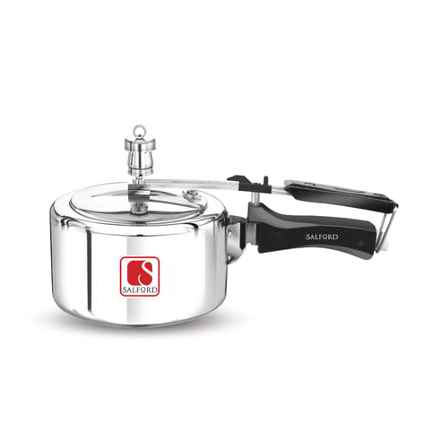 Salford  Non Induction Aluminium Pressure Cooker | Silver