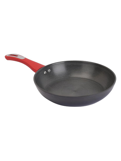 Salford Forged Hard Anodised Frypan | Black, 24 cm
