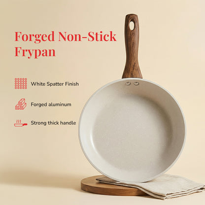 Salford Forged Non-stick Frypan | White Spatter, 24 cm