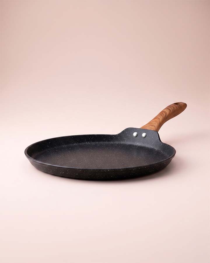 Salford Forged Non-stick Dosa Tava | Black Marble