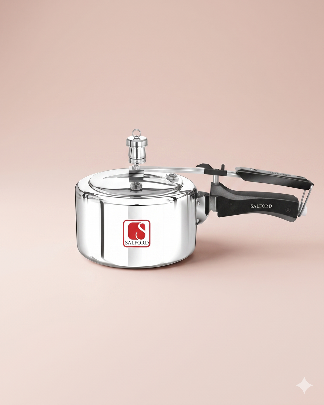 Salford  Non Induction Aluminium Pressure Cooker | Silver
