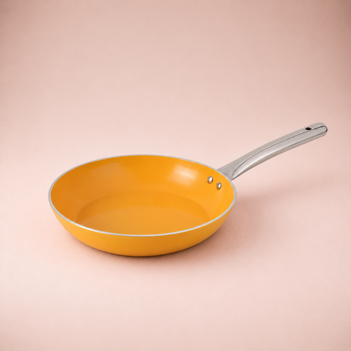 Salford Forged Ceramic Non-stick Frypan | Mustard Yellow, 24 cm