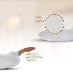 Salford Forged Non-stick Frypan & Tava | White Spatter, Set of 2